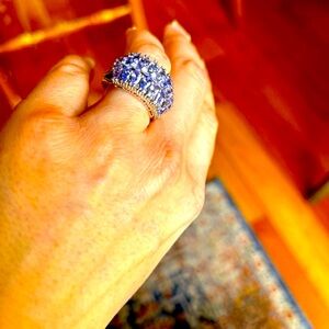 Tanzanite, Diamond Ring